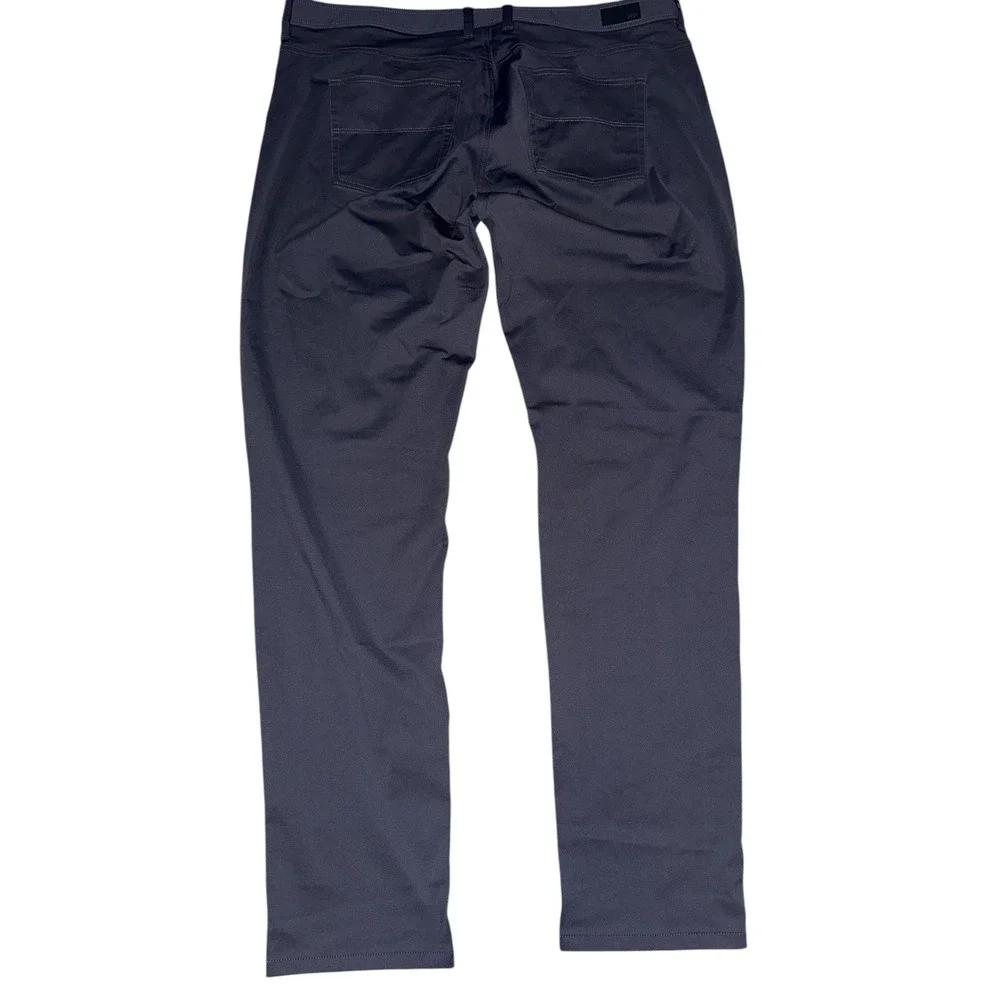 RHONE Commuter Performance Pants Men Slim‎ Fit Gray Casual Golf 40x32